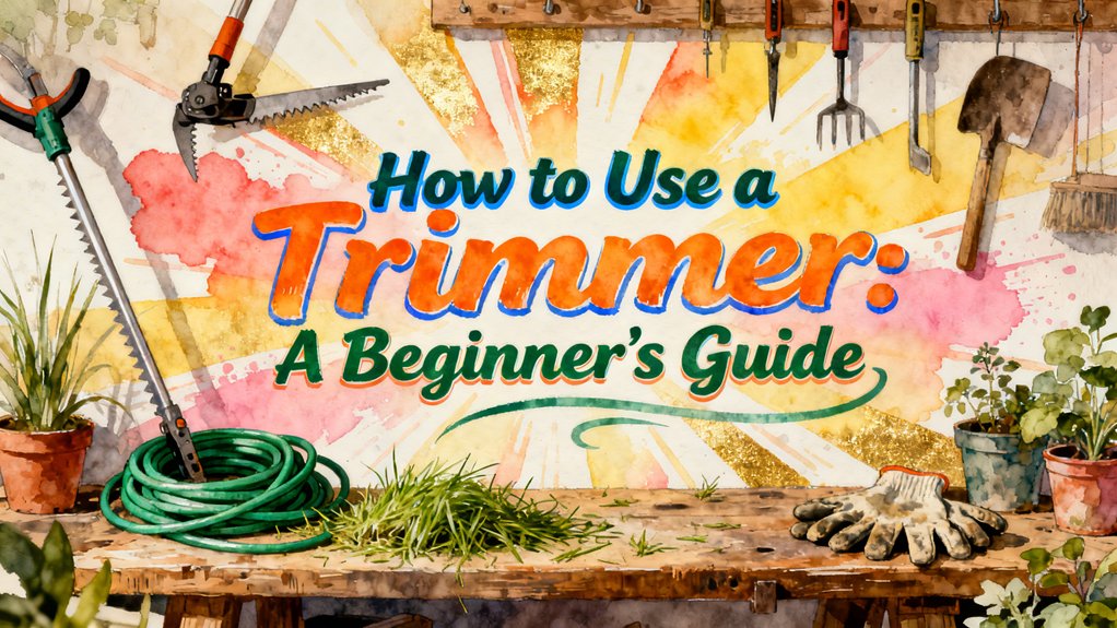 trimmer usage tips for beginners