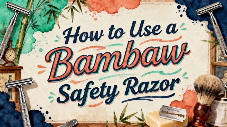 using a bambaw safety razor