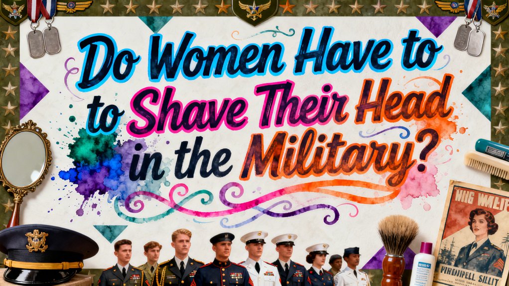 women s military grooming standards