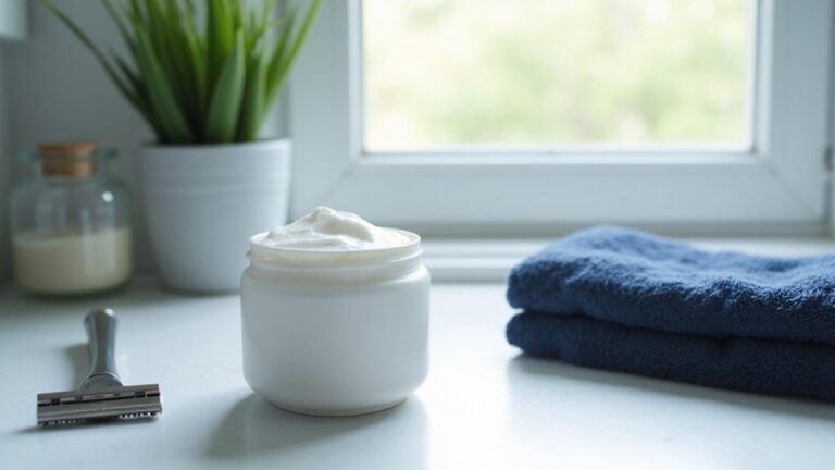 aloe infused shaving creams
