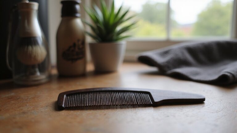 top wooden beard combs
