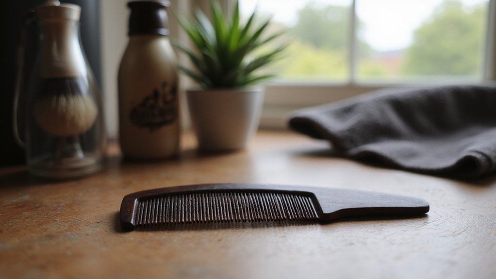 top wooden beard combs